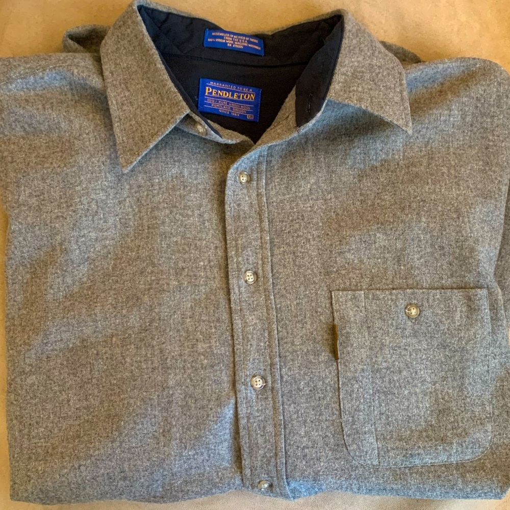 Pendleton Men’s Wool Button Down Shirt